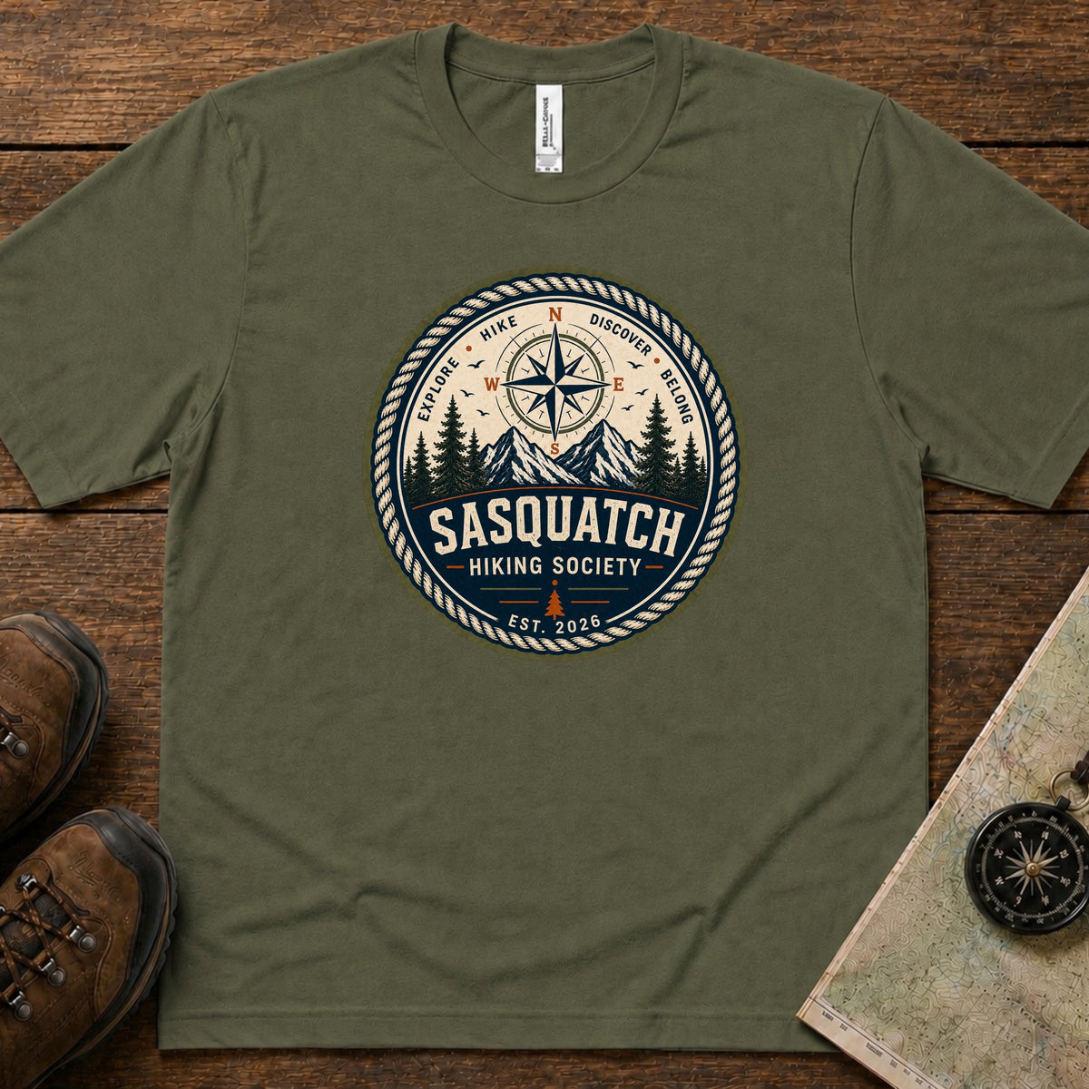 Mountain Compass Lightweight Tee