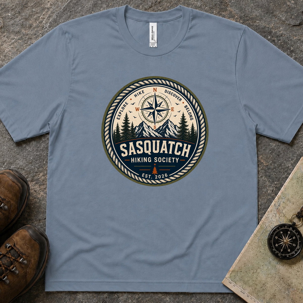 Mountain Compass Lightweight Tee