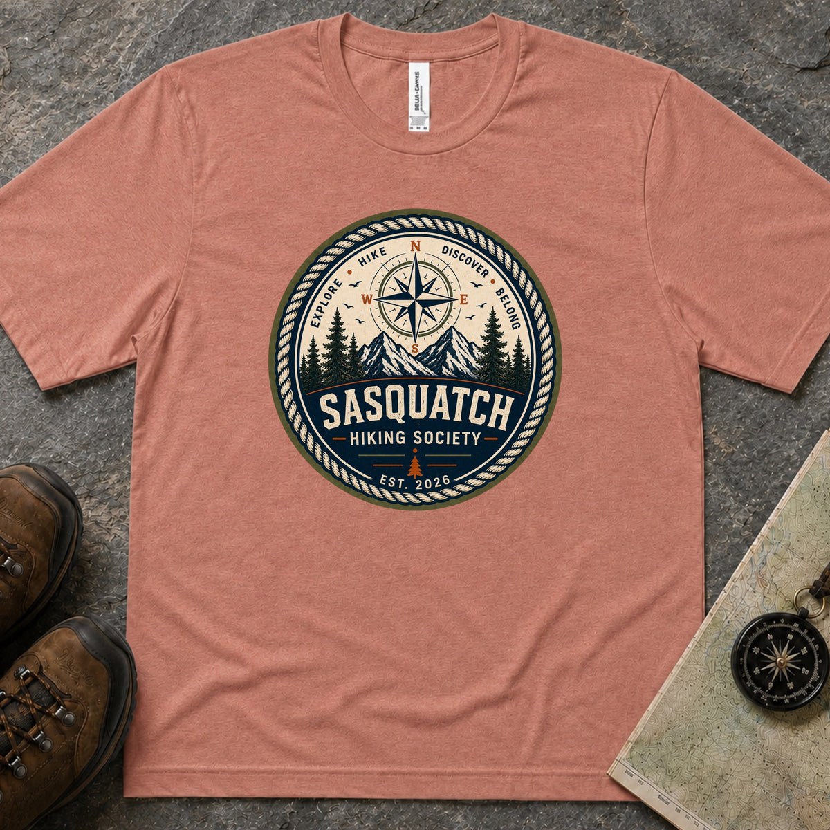 Mountain Compass Lightweight Tee