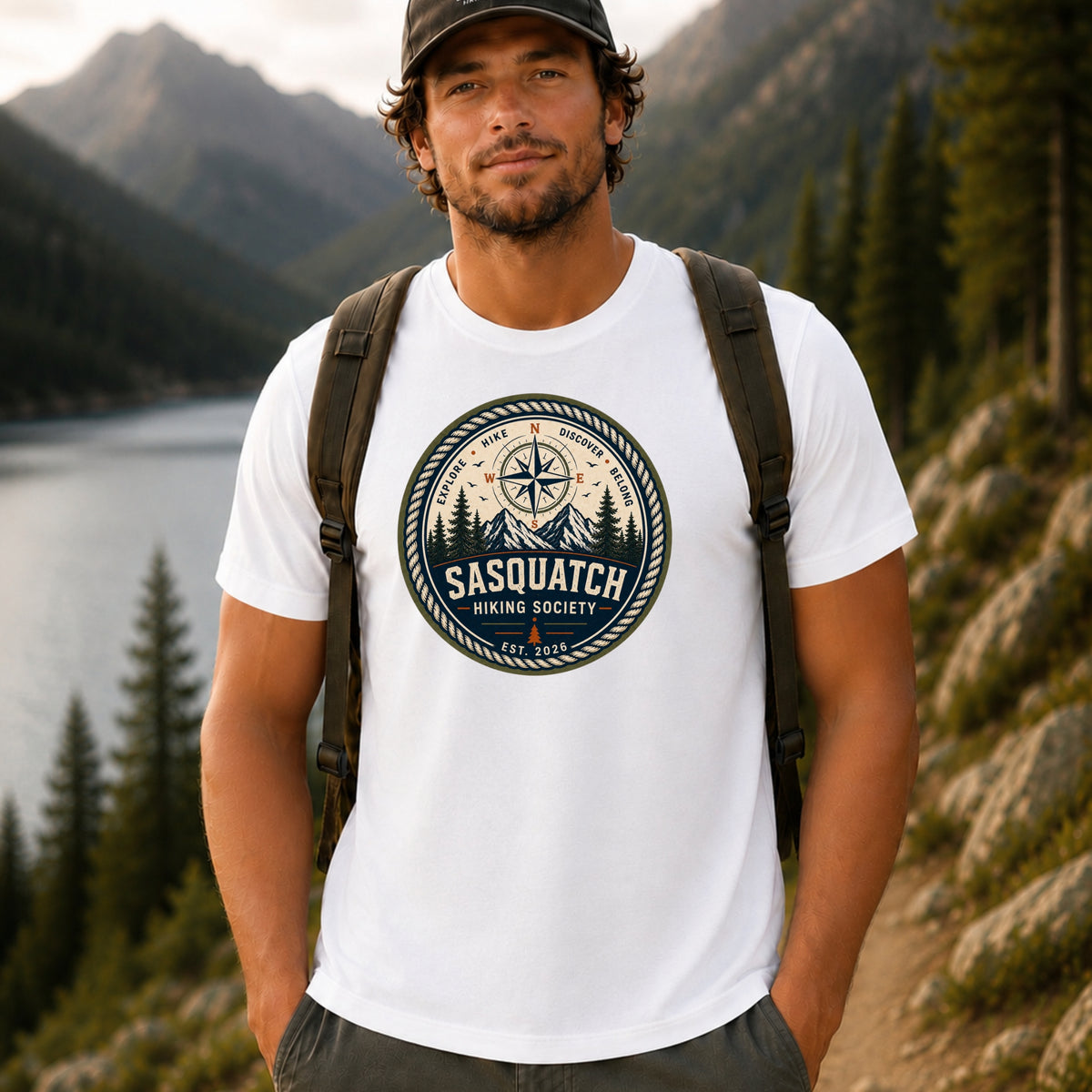 Mountain Compass Lightweight Tee
