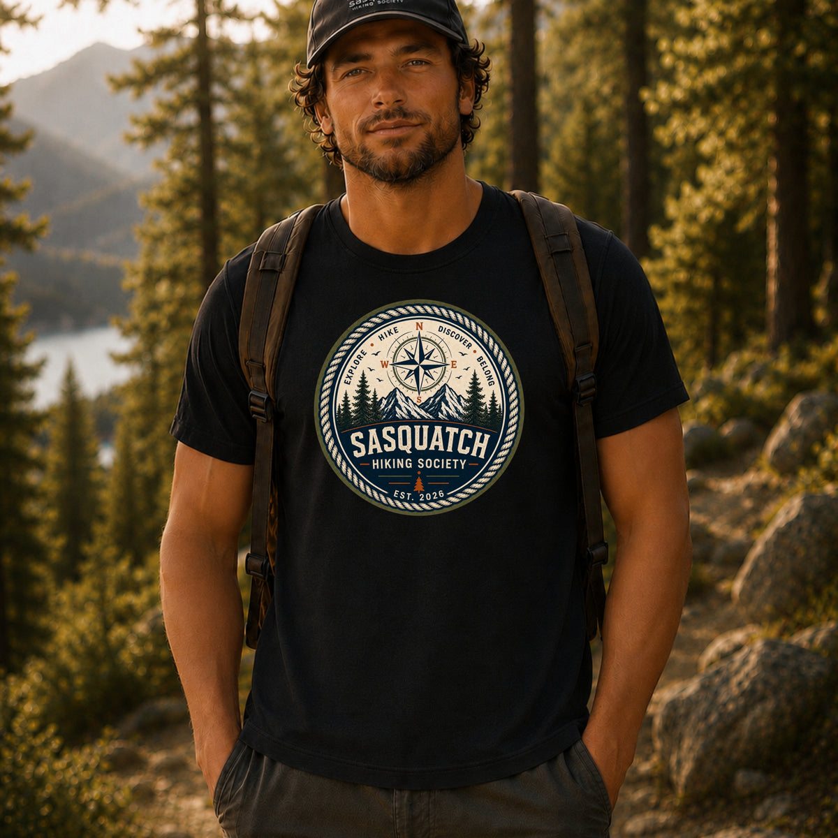 Mountain Compass Lightweight Tee