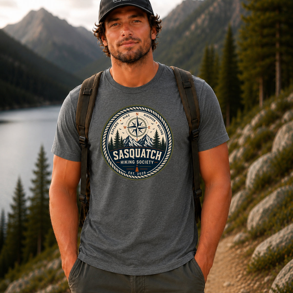 Mountain Compass Lightweight Tee