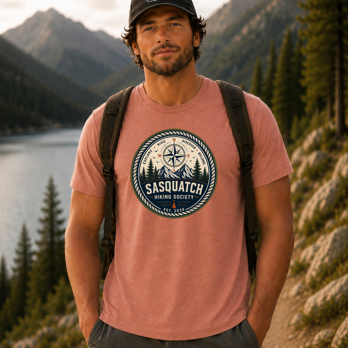 Mountain Compass Lightweight Tee