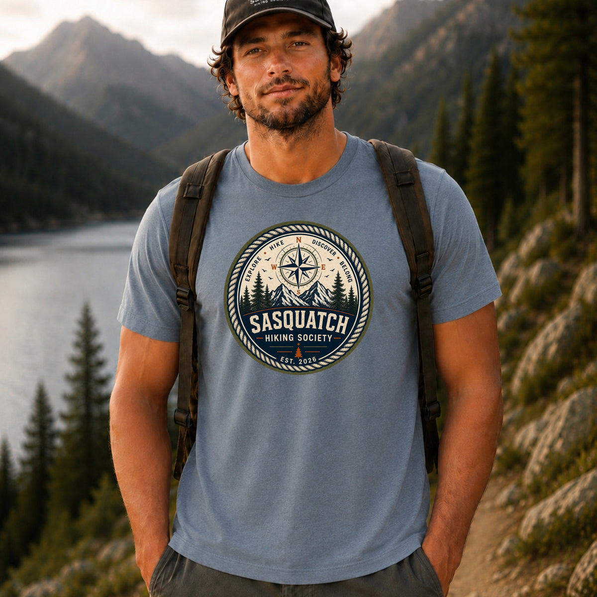 Mountain Compass Lightweight Tee