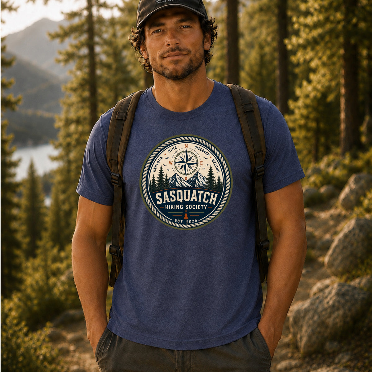 Mountain Compass Lightweight Tee