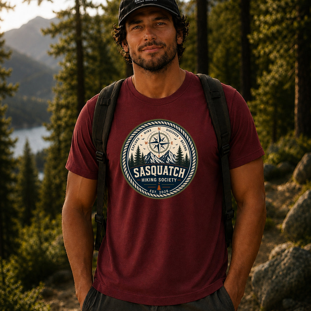 Mountain Compass Lightweight Tee