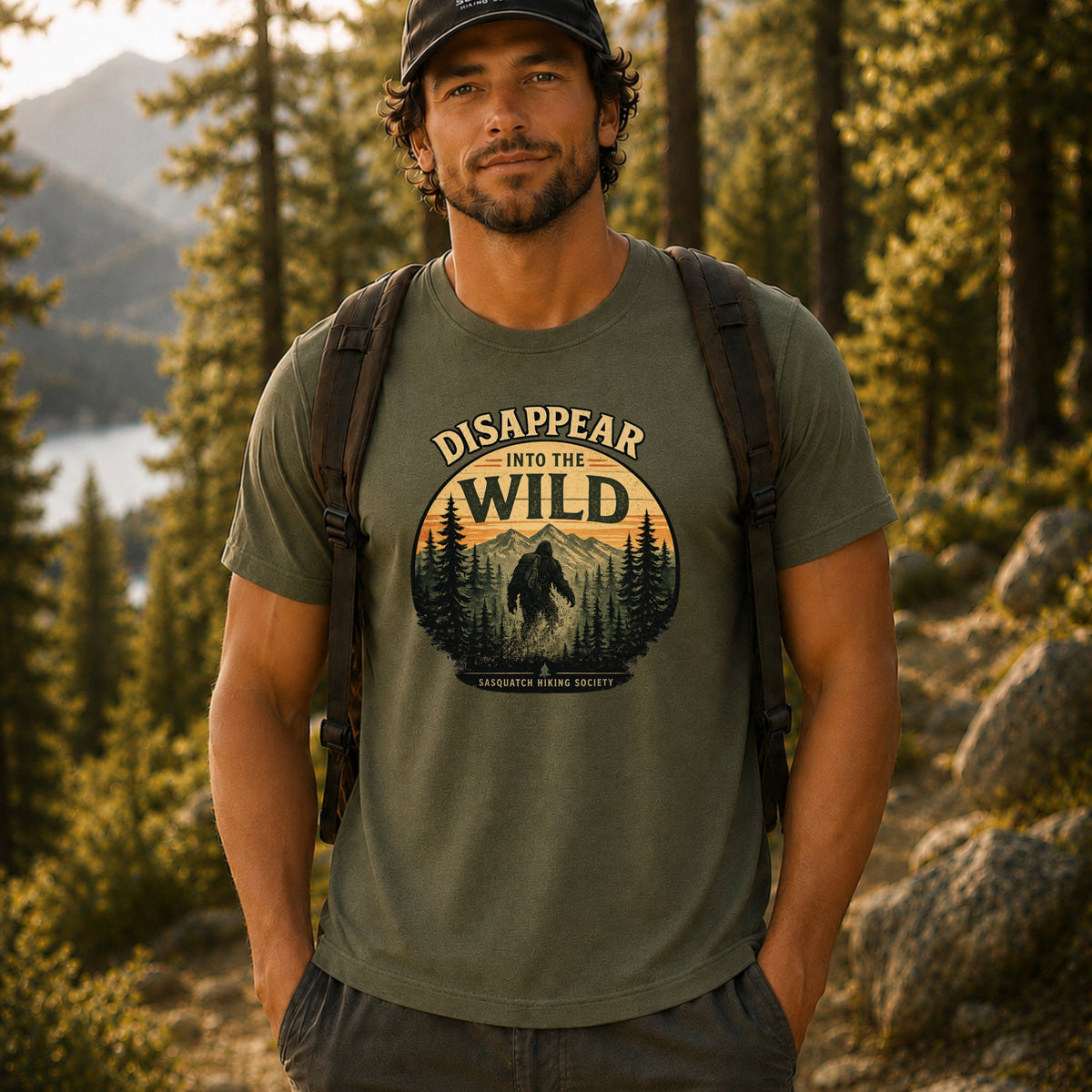 Disappear into the Wild Lightweight Tee