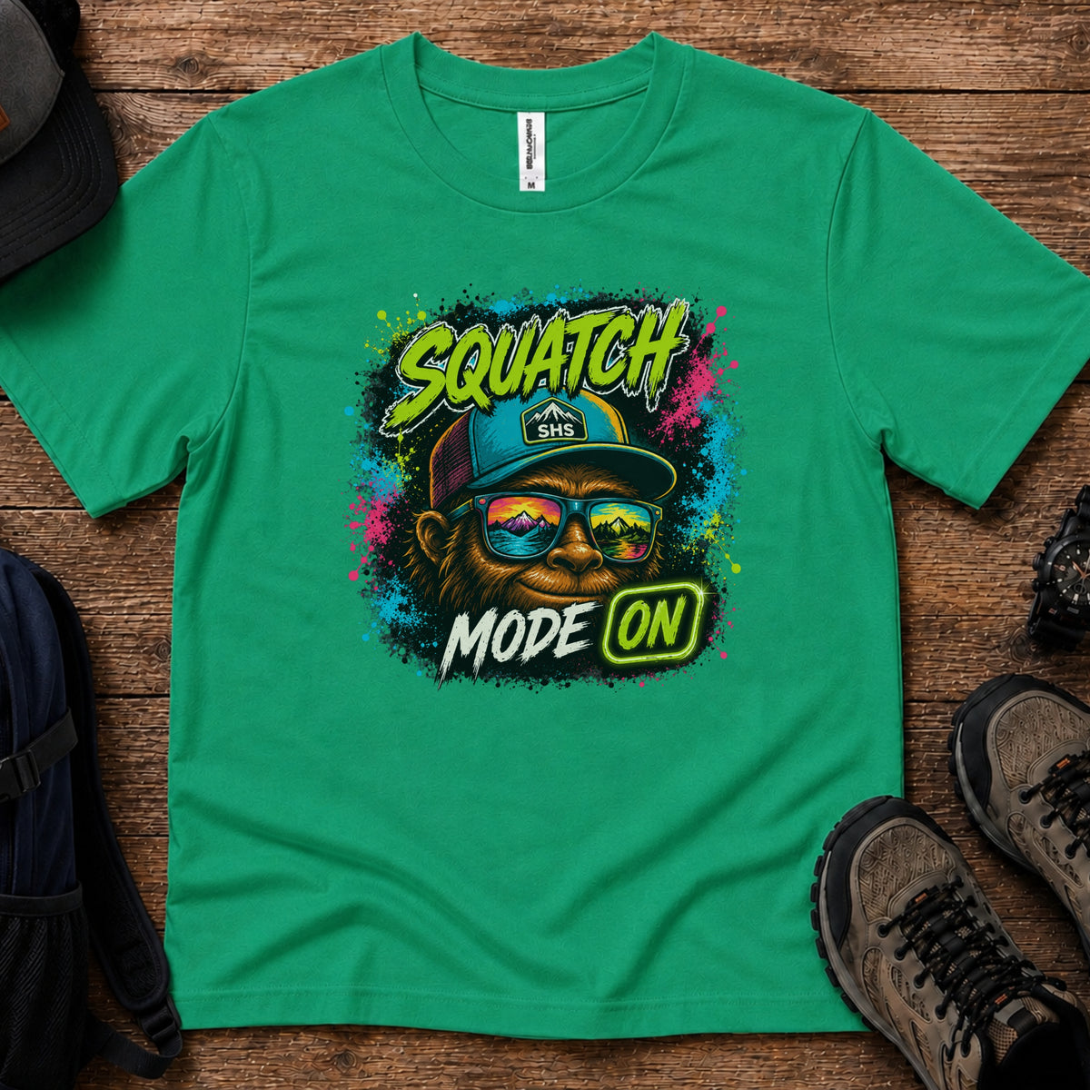 Squatch Mode On Youth Tee