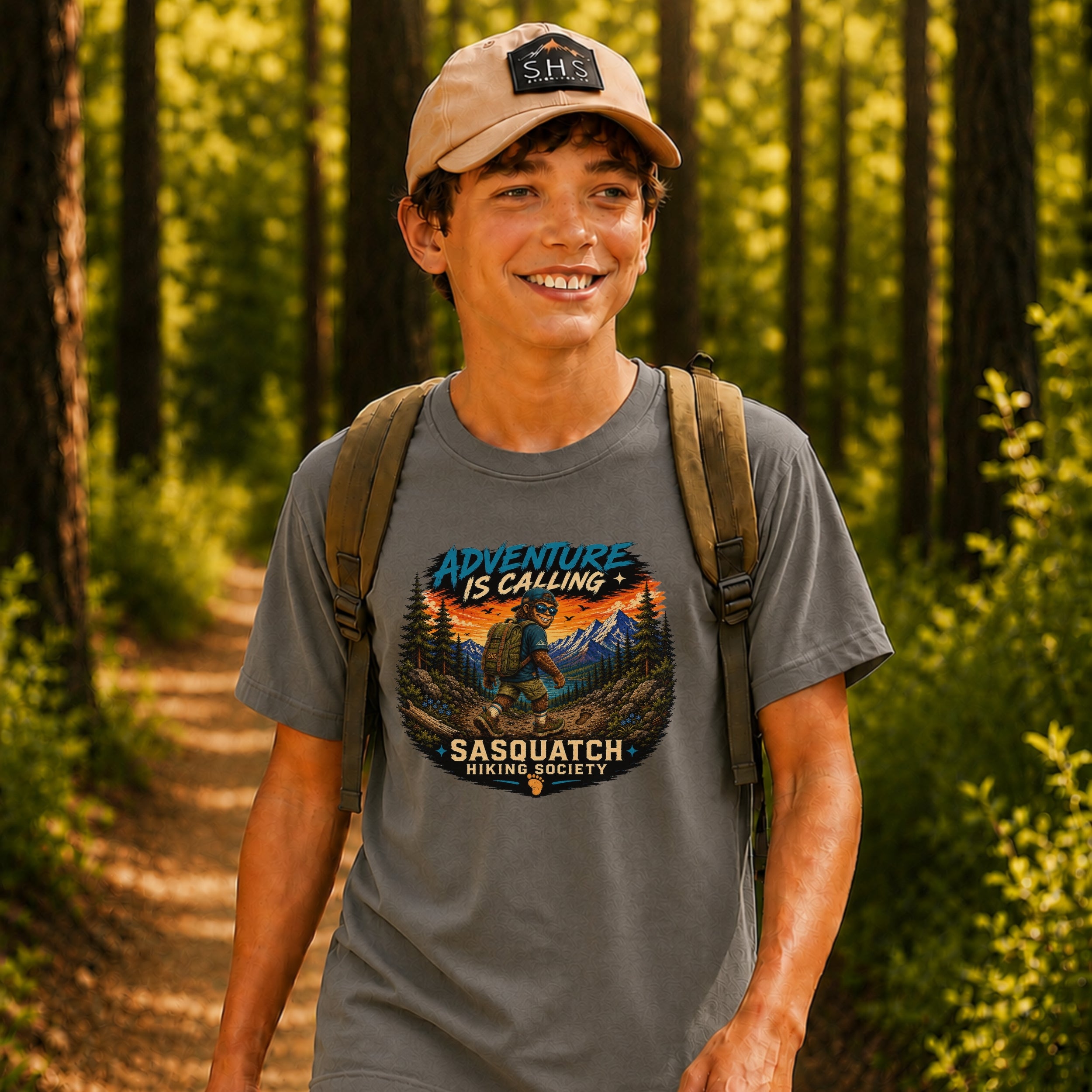 Adventure is Calling Youth Tee