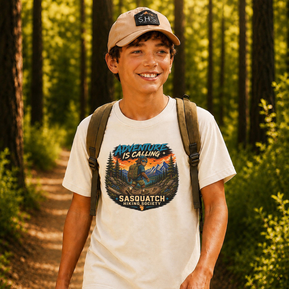 Adventure is Calling Youth Tee