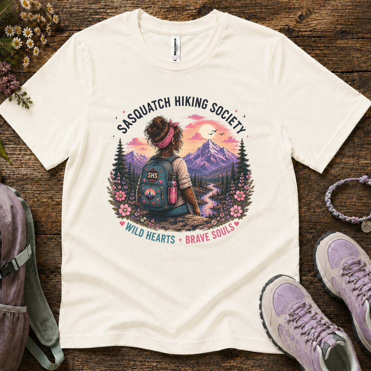 Wild Hearts. Brave Souls Youth Tee