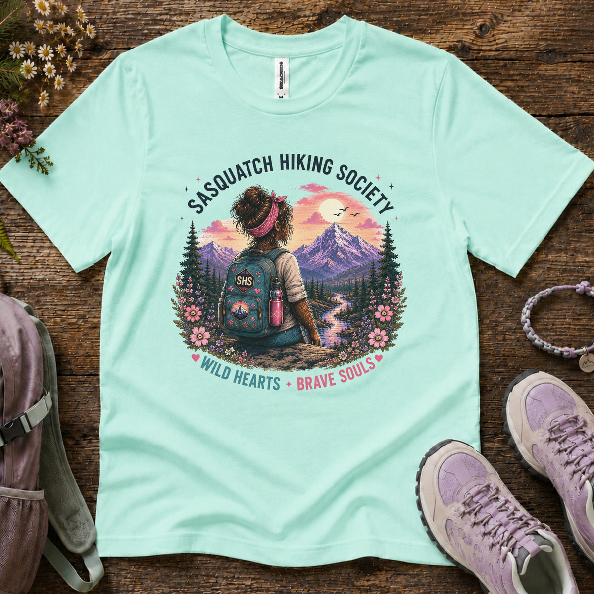Wild Hearts. Brave Souls Youth Tee