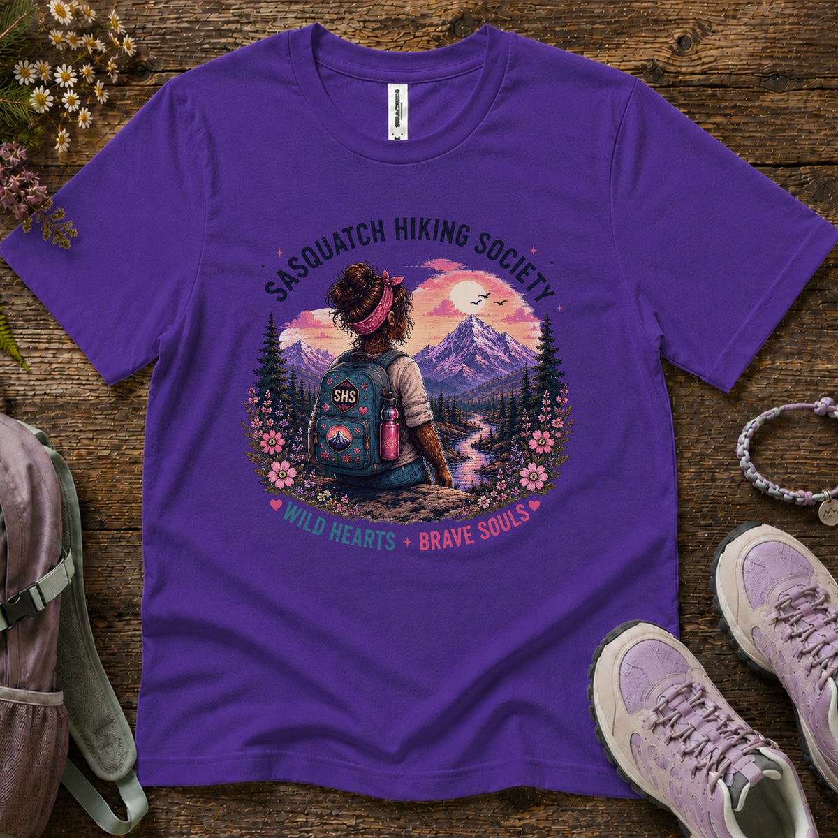 Wild Hearts. Brave Souls Youth Tee