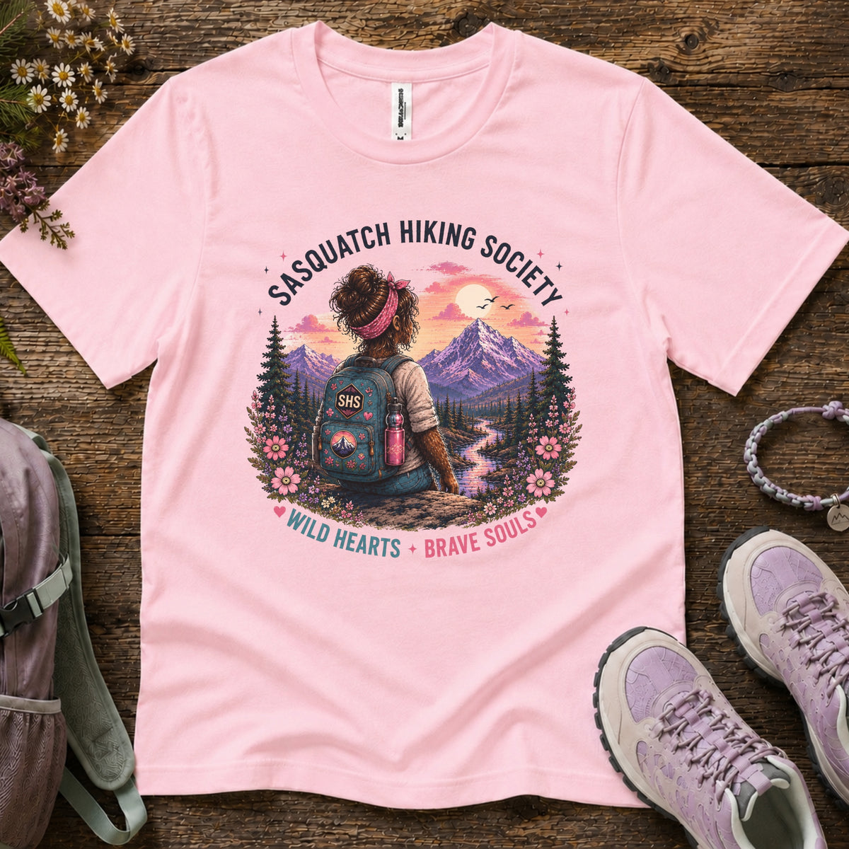Wild Hearts. Brave Souls Youth Tee