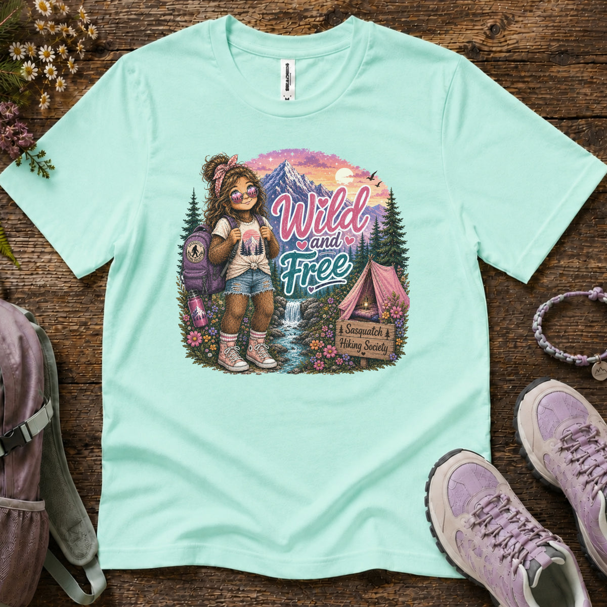 Wild and Free Youth Tee