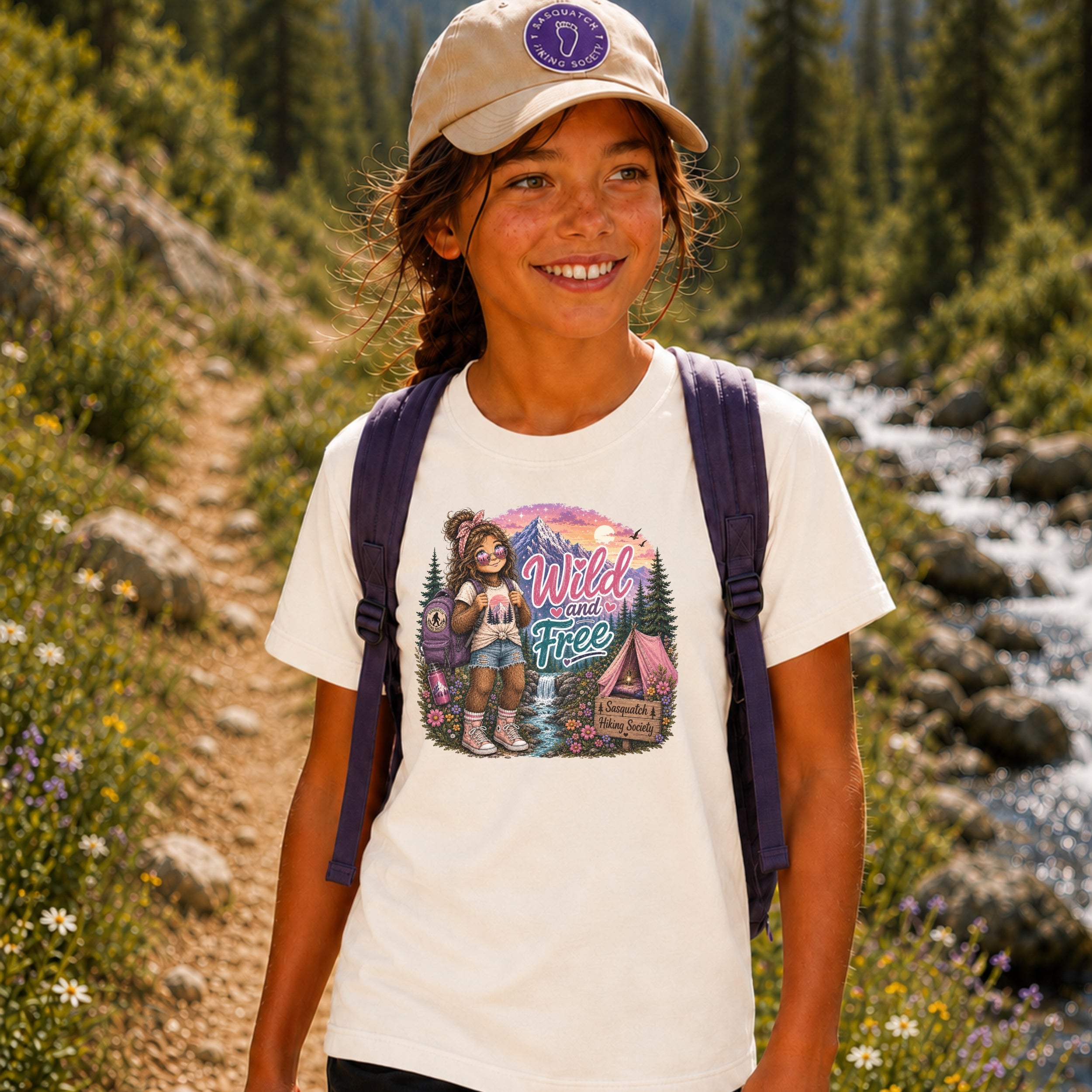 Wild and Free Youth Tee