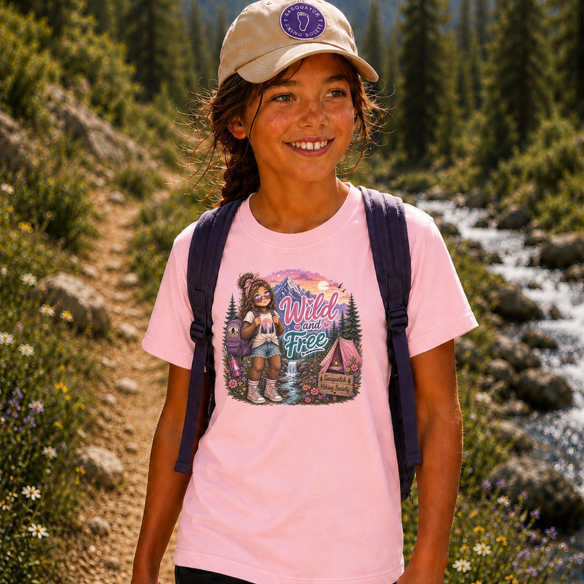 Wild and Free Youth Tee