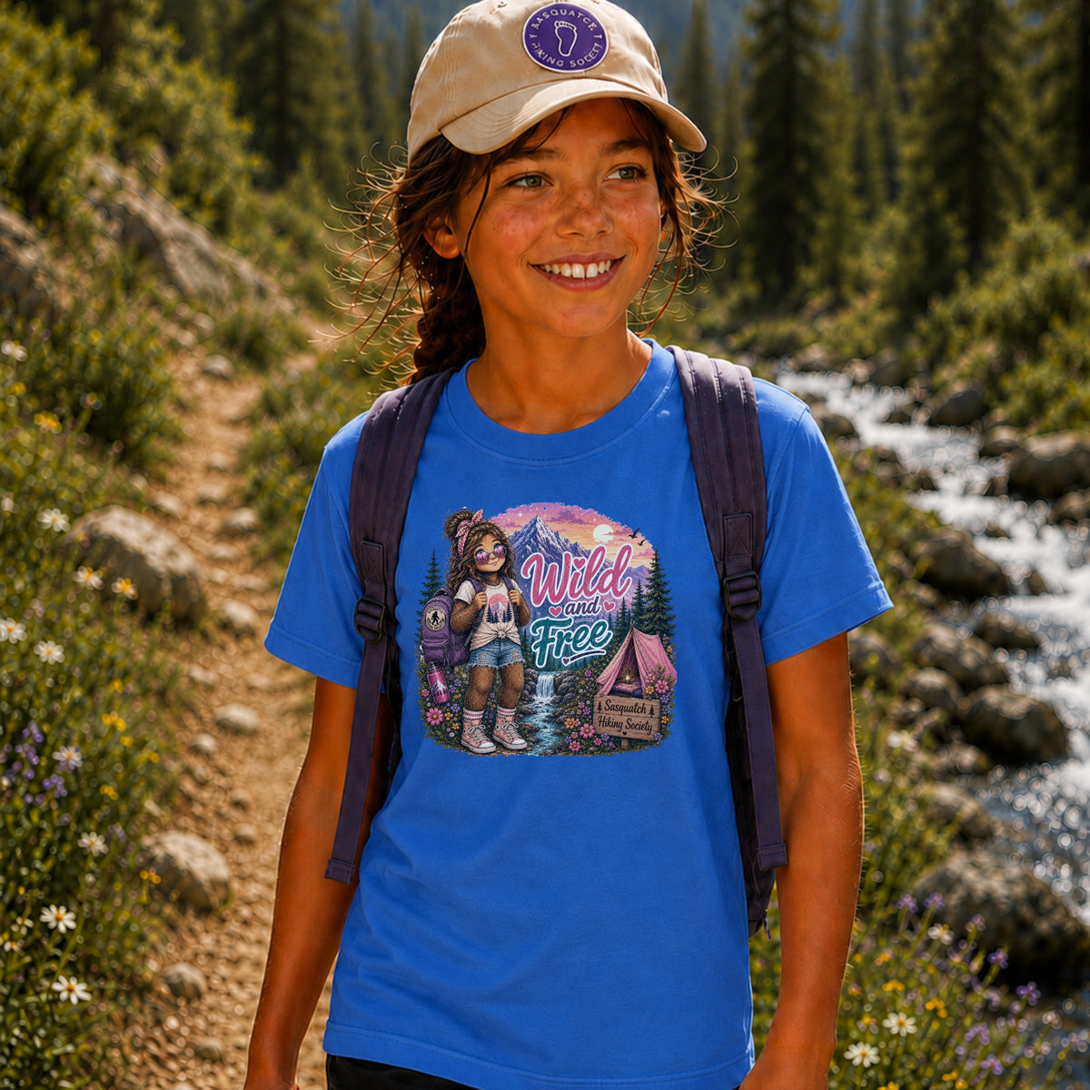 Wild and Free Youth Tee