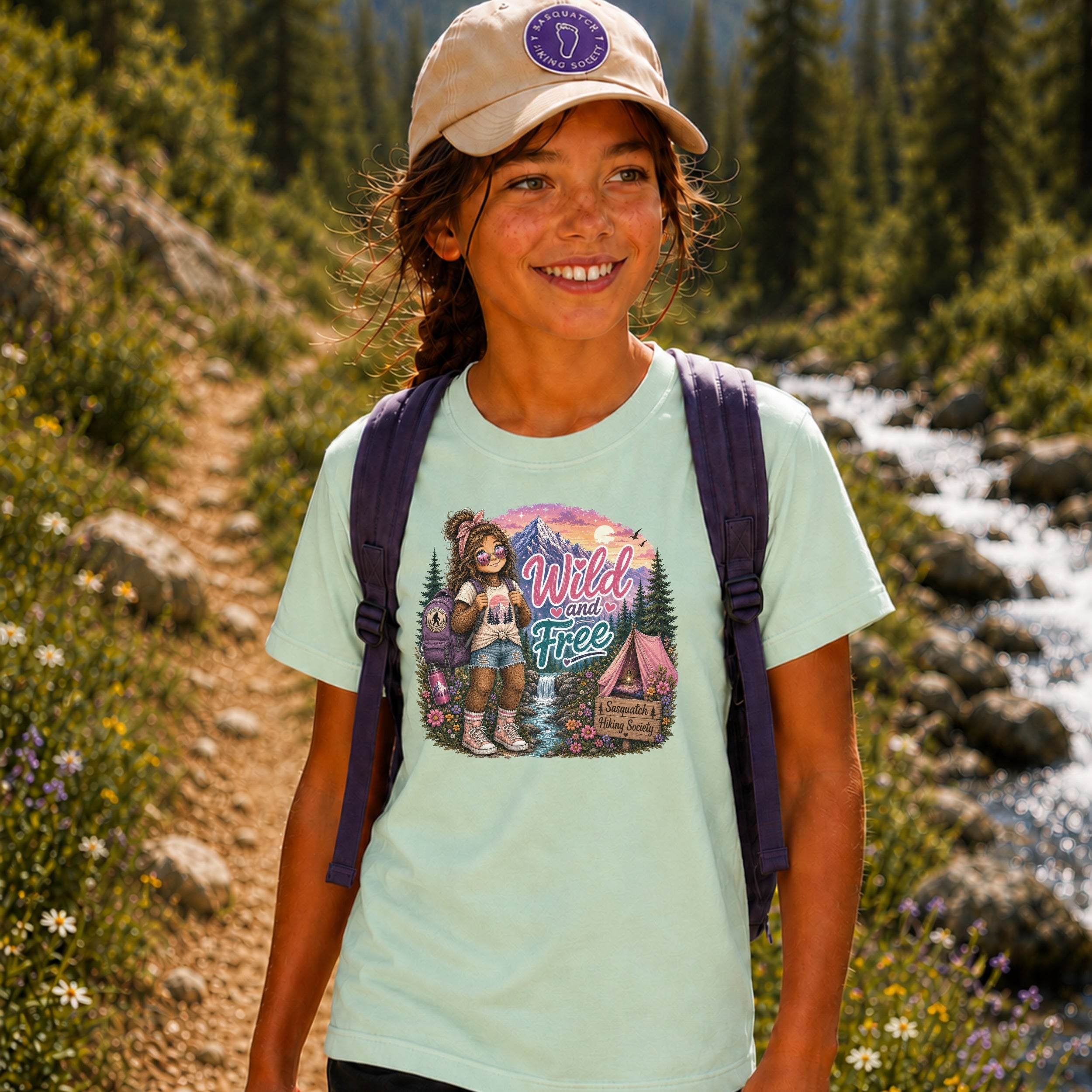 Wild and Free Youth Tee