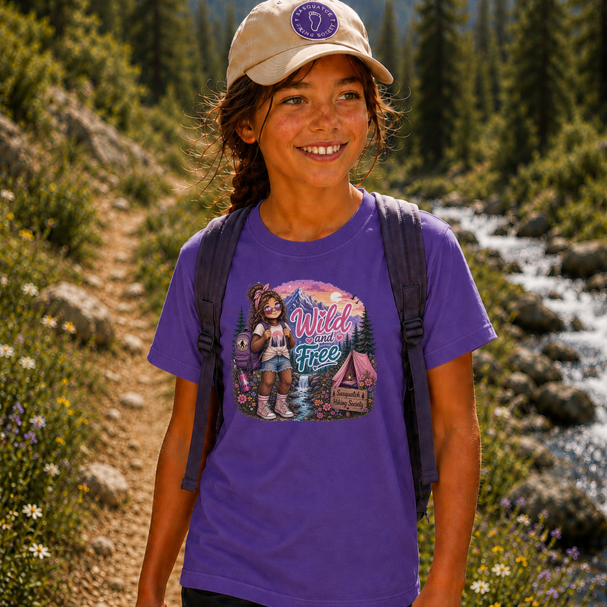 Wild and Free Youth Tee