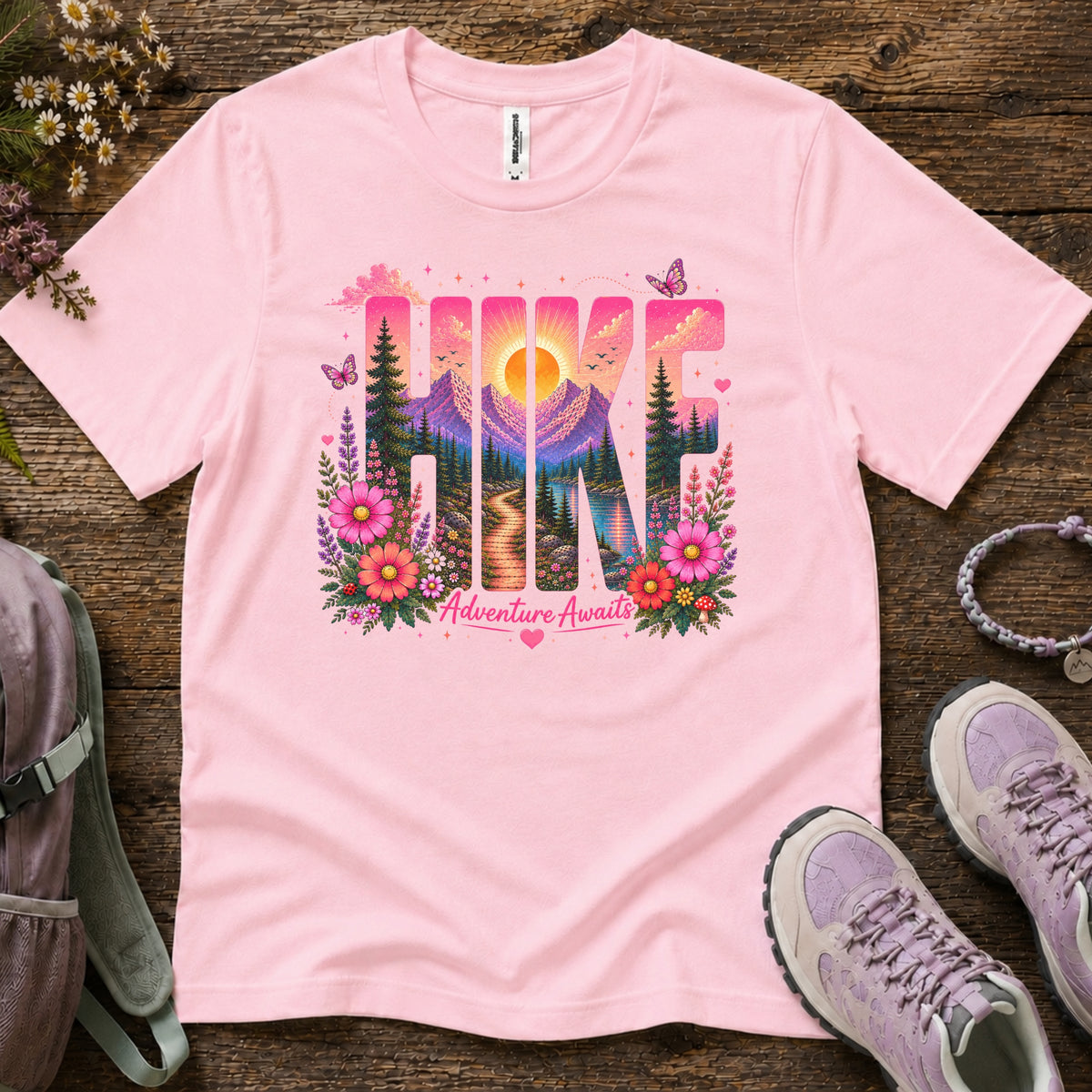Hike - Adventure Awaits Youth Tee