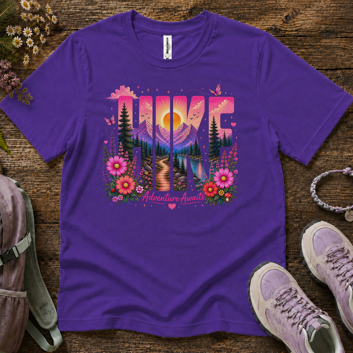 Hike - Adventure Awaits Youth Tee