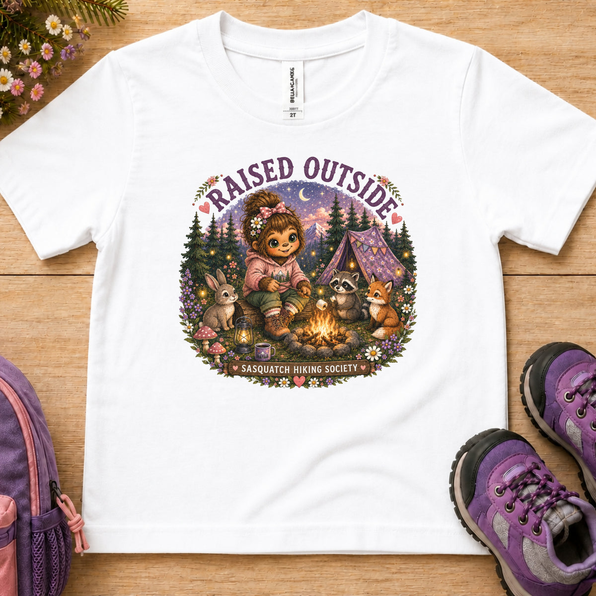 Raised Outside Toddler Tee