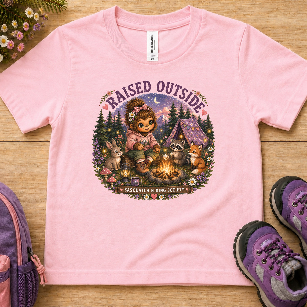 Raised Outside Toddler Tee