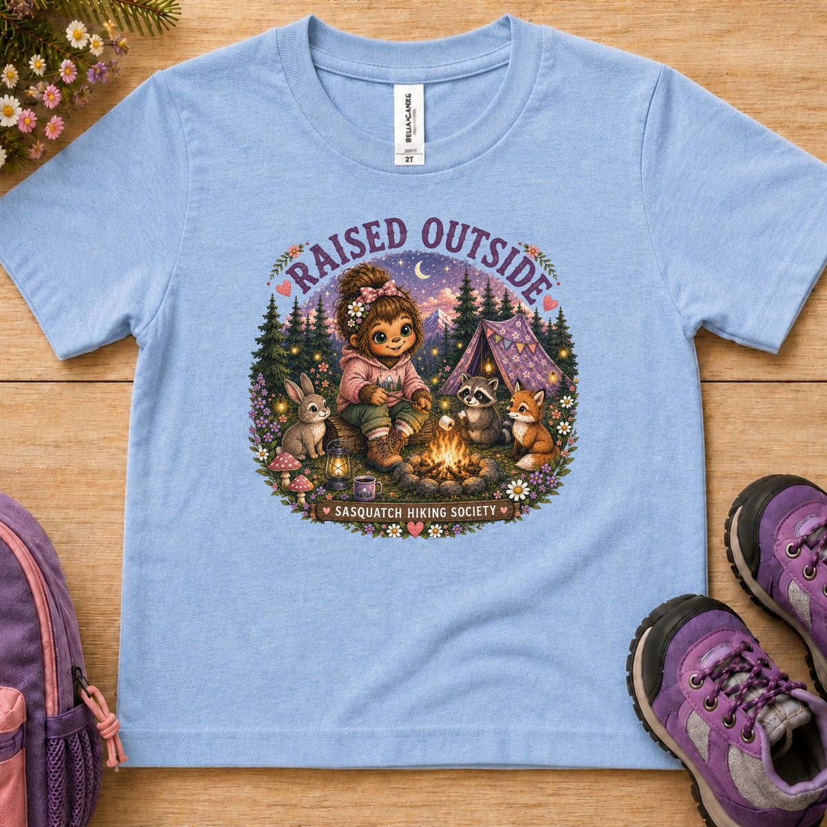 Raised Outside Toddler Tee