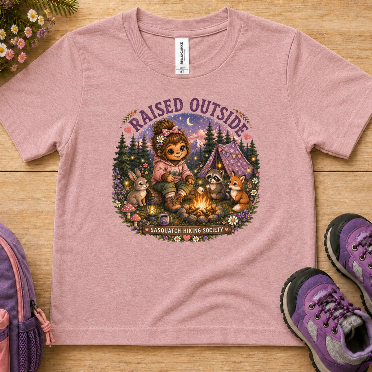 Raised Outside Toddler Tee
