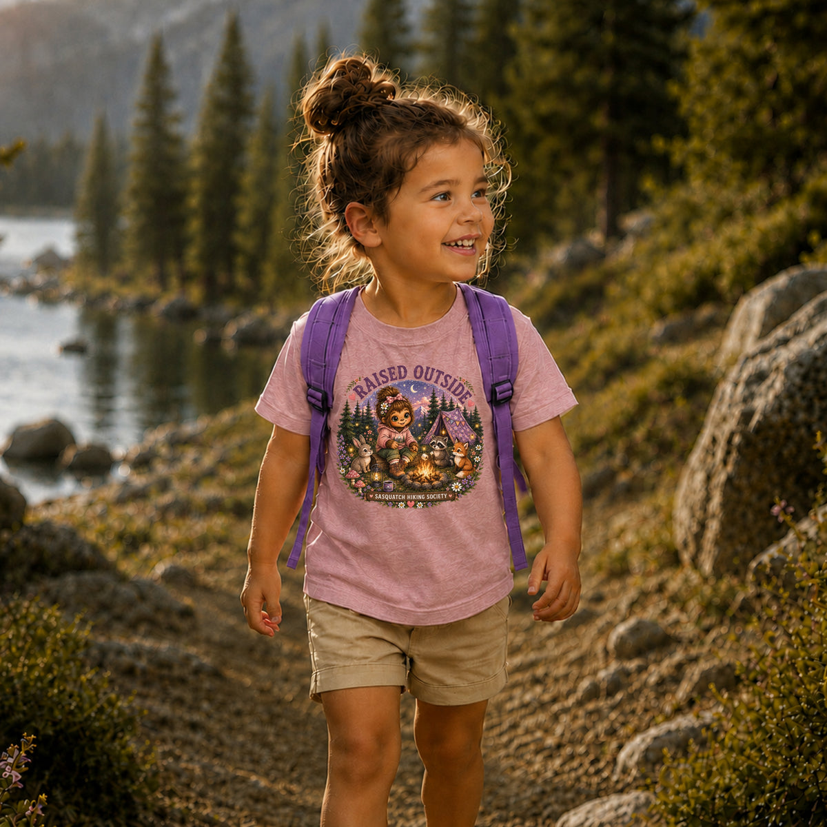 Raised Outside Toddler Tee