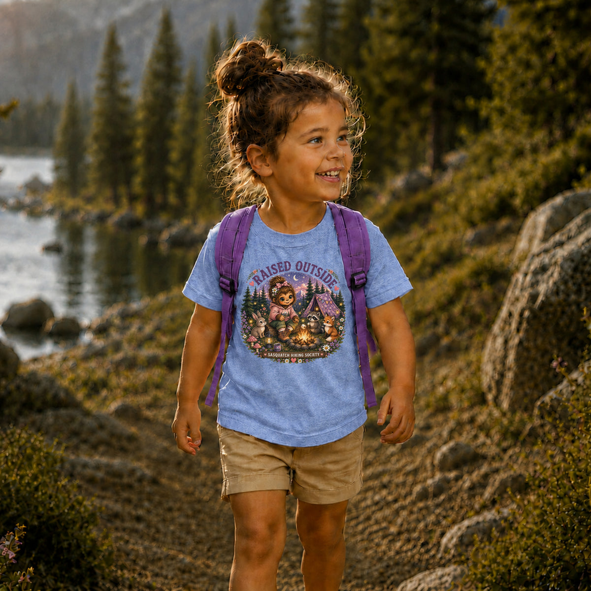 Raised Outside Toddler Tee