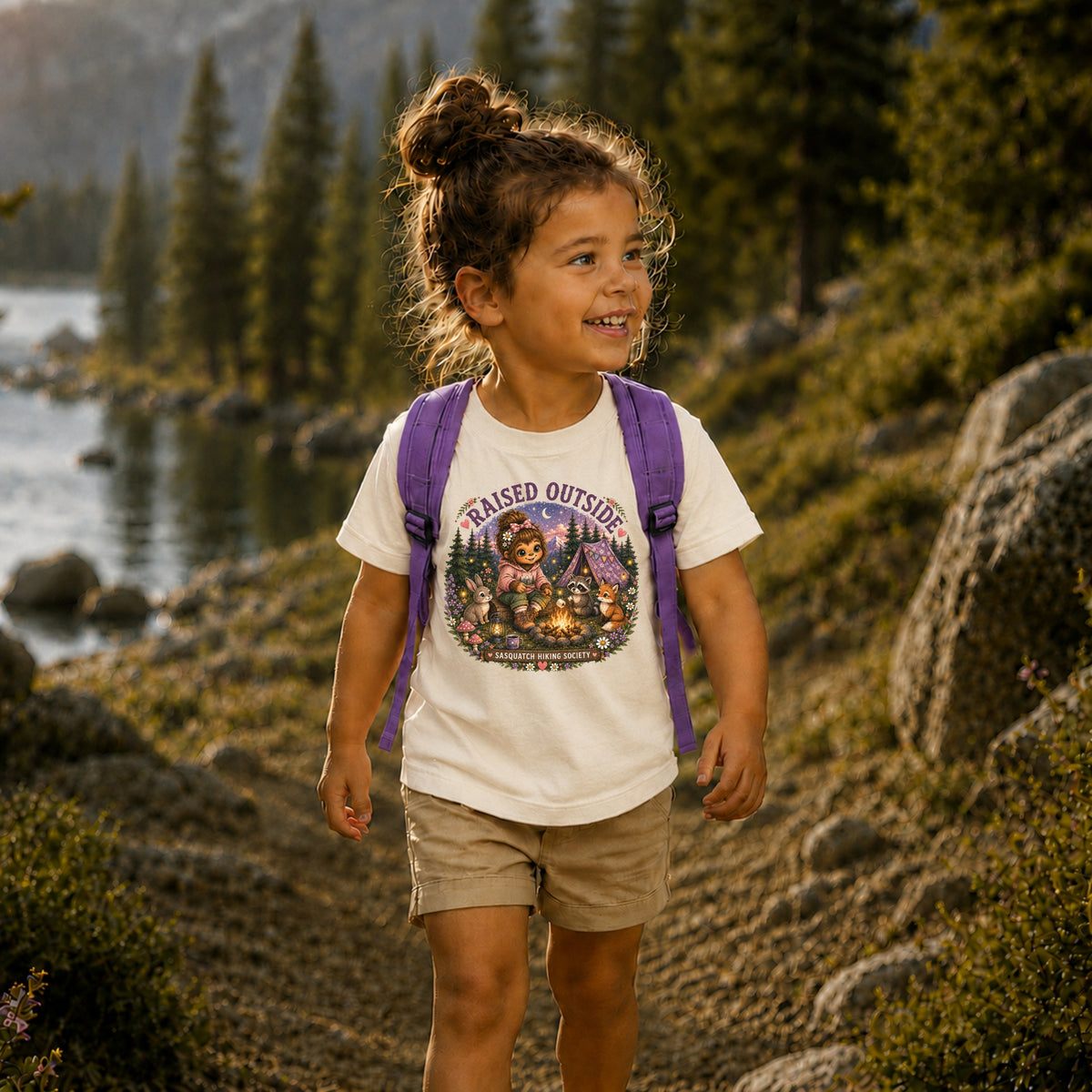 Raised Outside Toddler Tee
