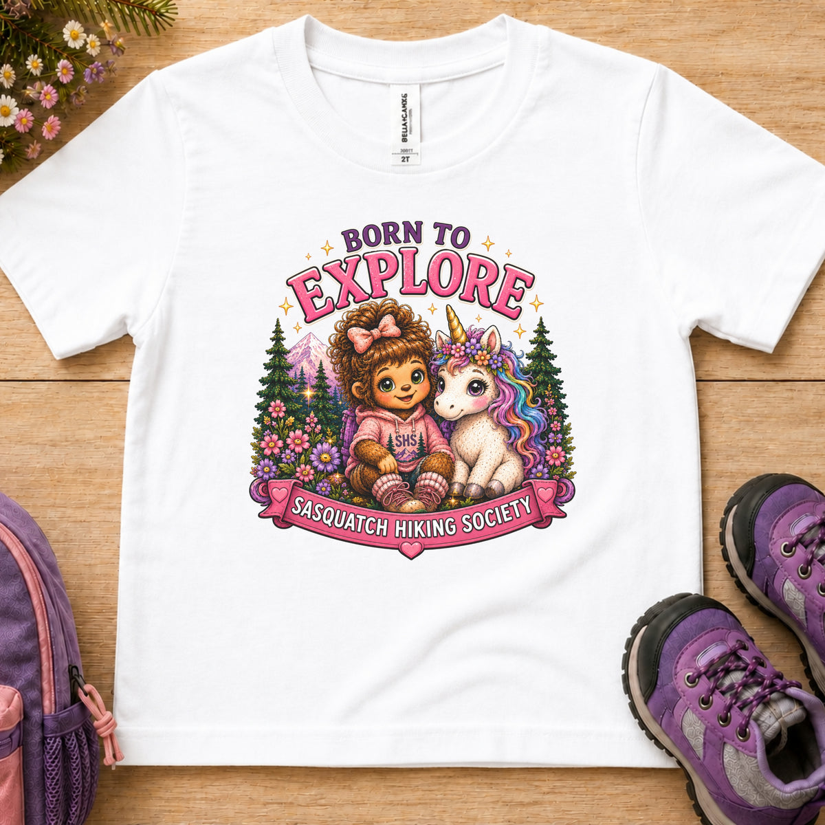 Born to Explore Toddler Tee