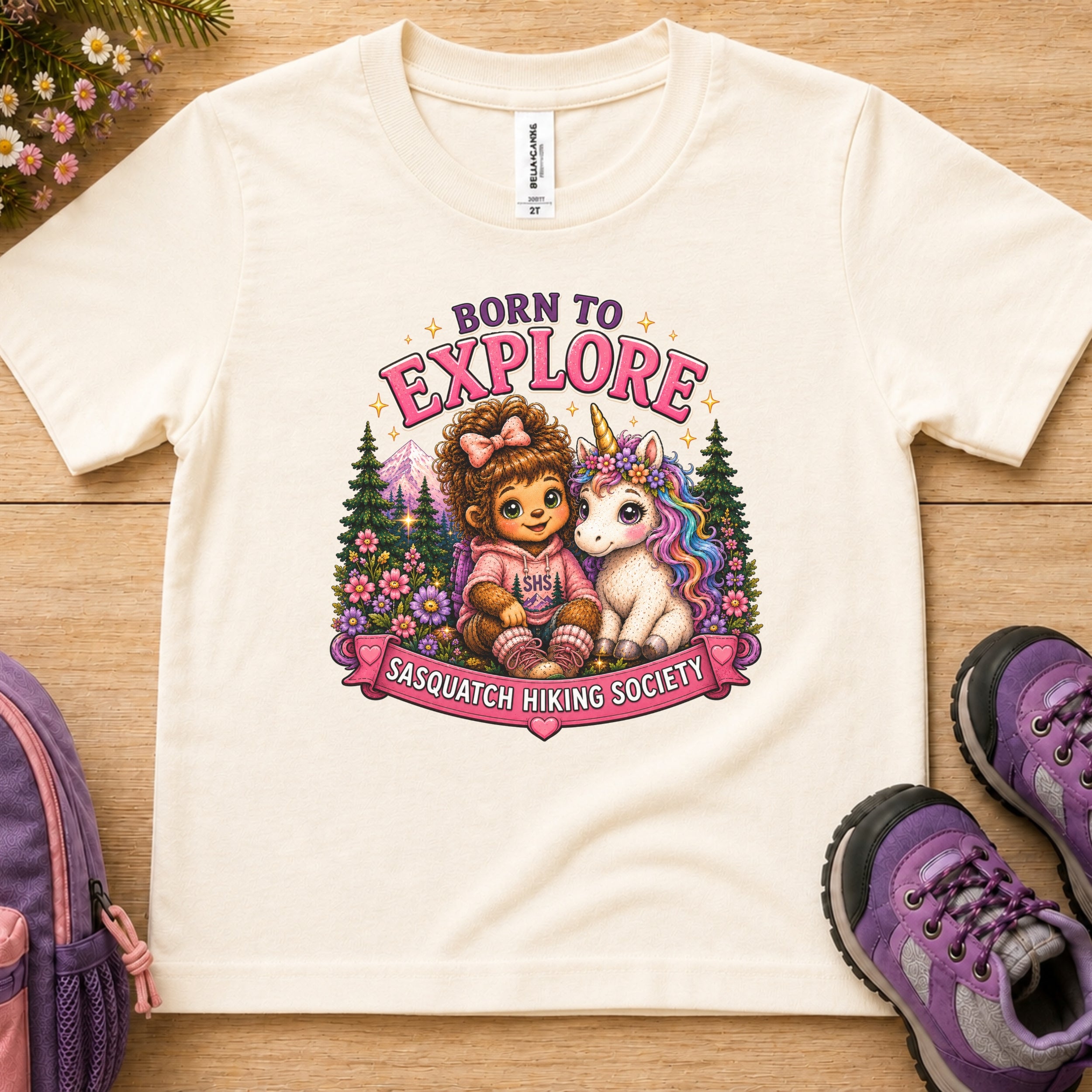 Born to Explore Toddler Tee