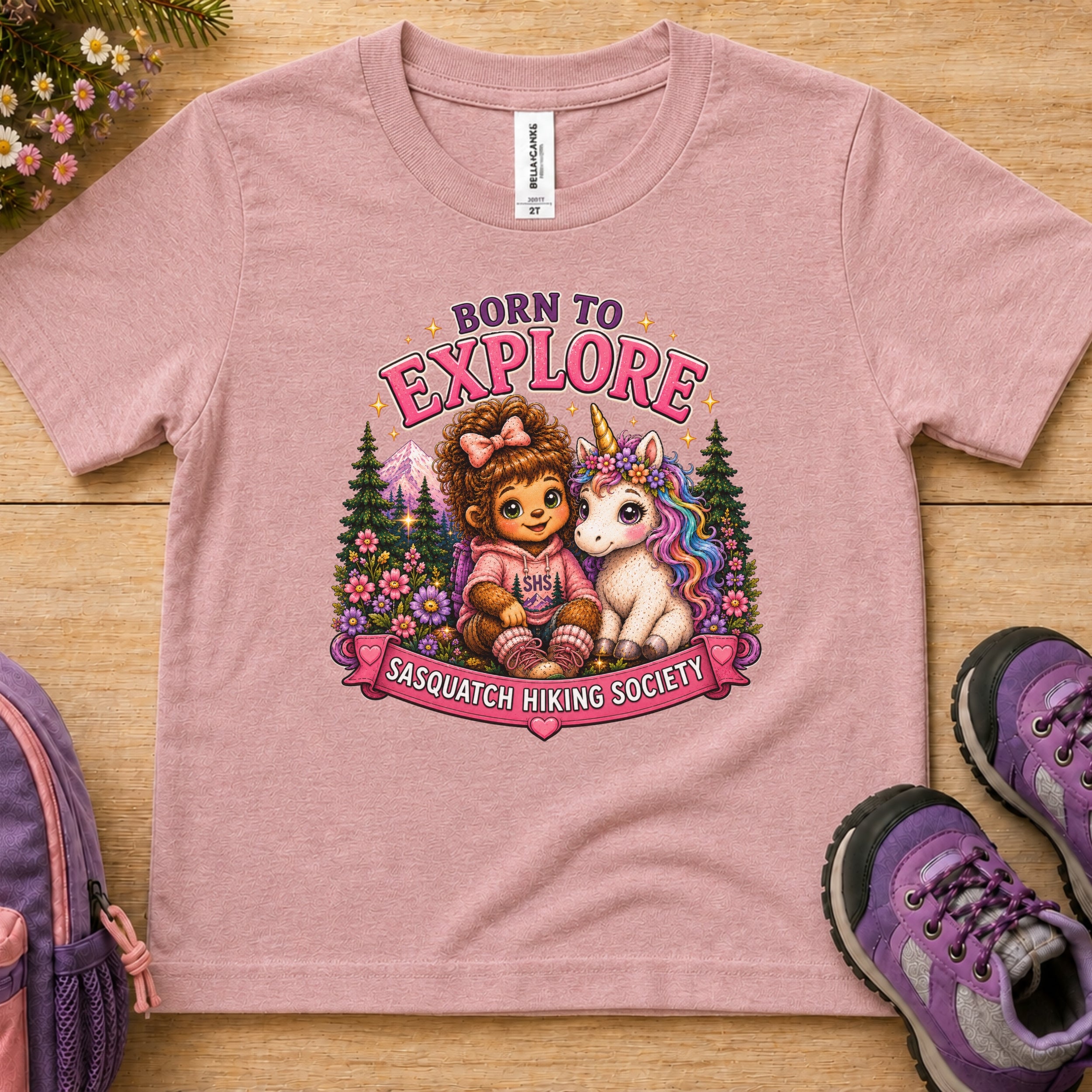 Born to Explore Toddler Tee