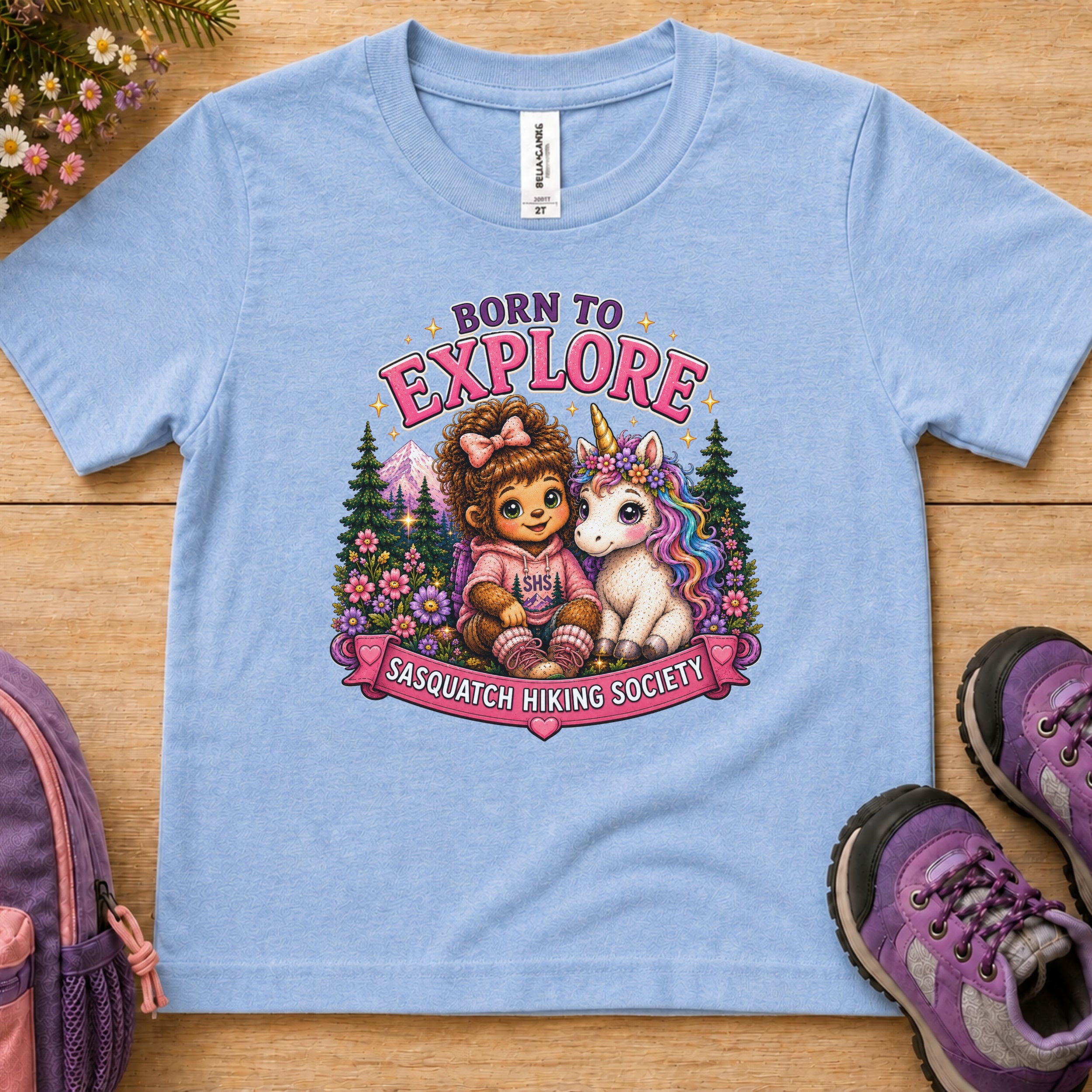 Born to Explore Toddler Tee