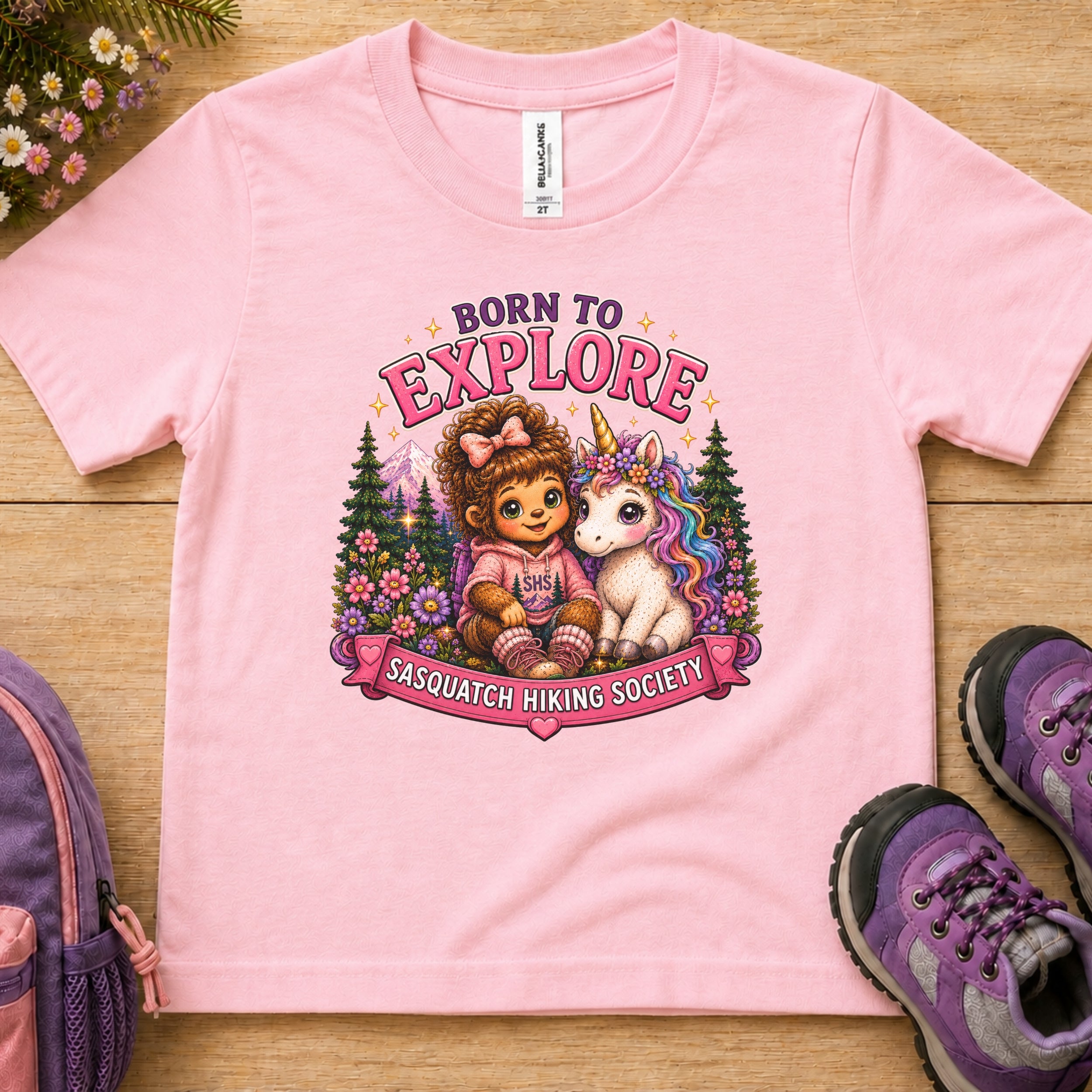 Born to Explore Toddler Tee