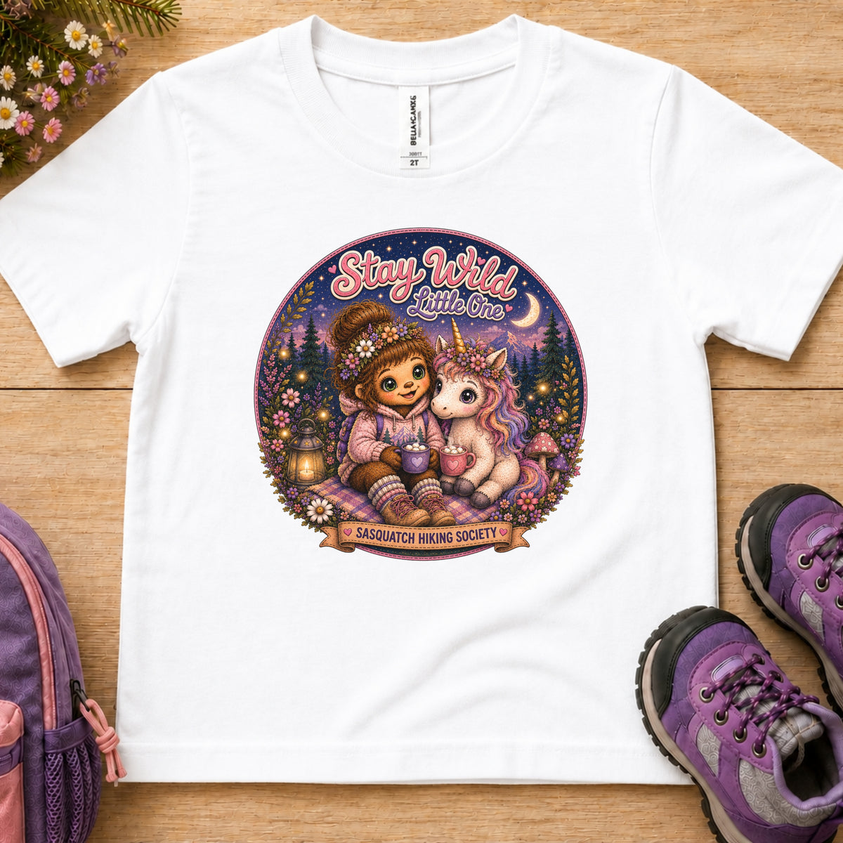 Stay Wild Little One Toddler Tee