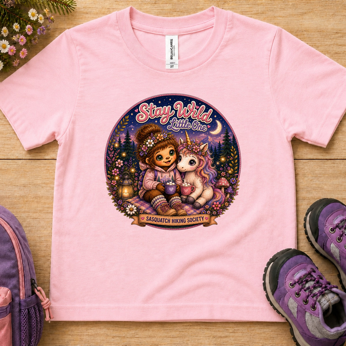 Stay Wild Little One Toddler Tee