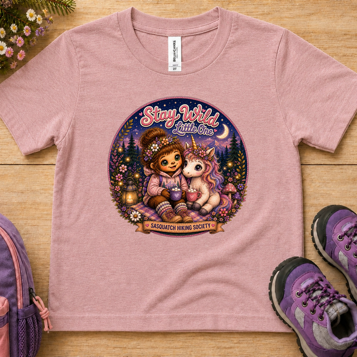 Stay Wild Little One Toddler Tee