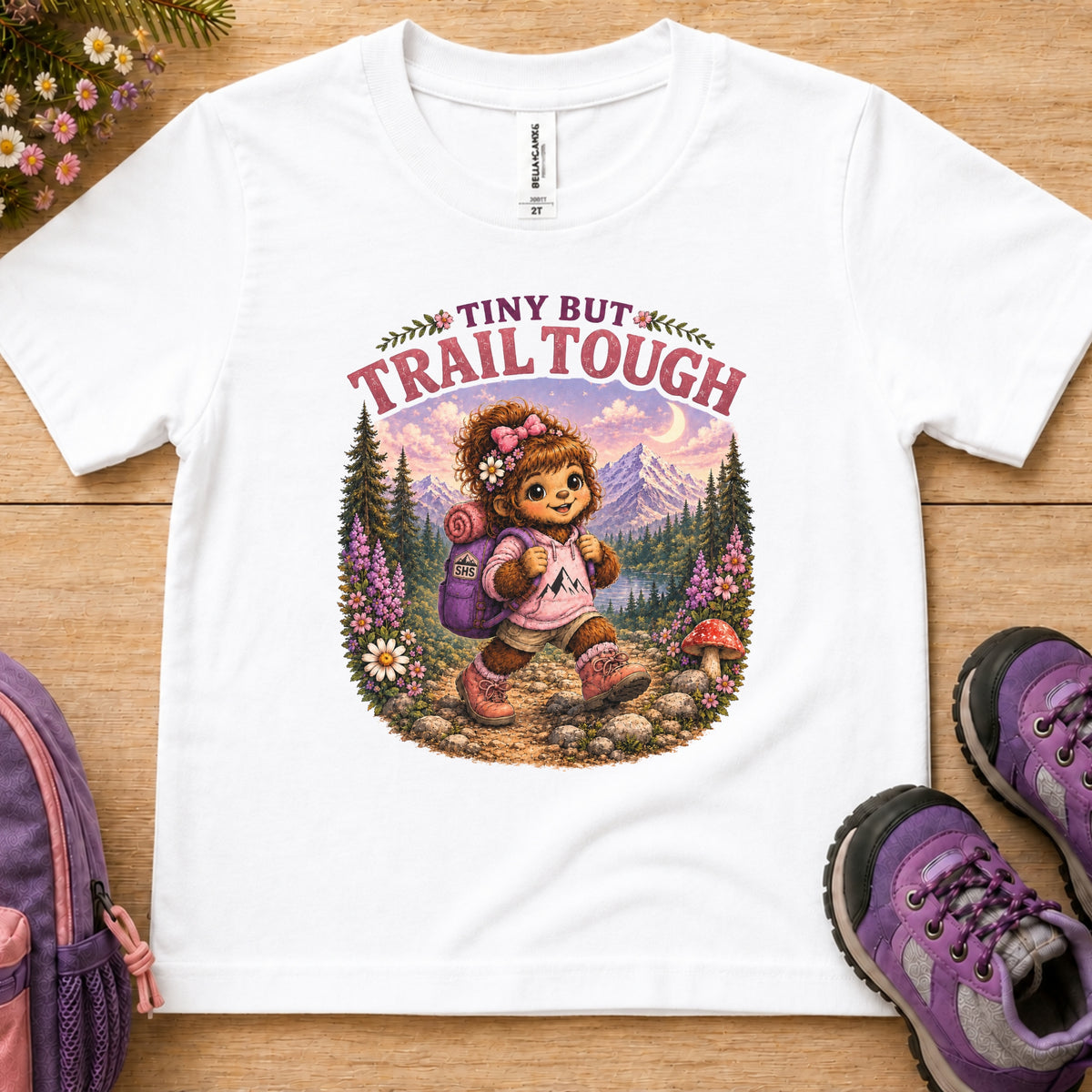 Tiny but Trail Tough Toddler Tee