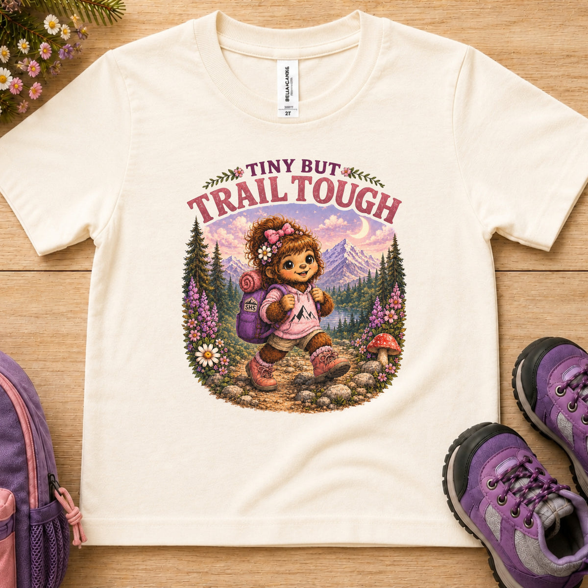 Tiny but Trail Tough Toddler Tee