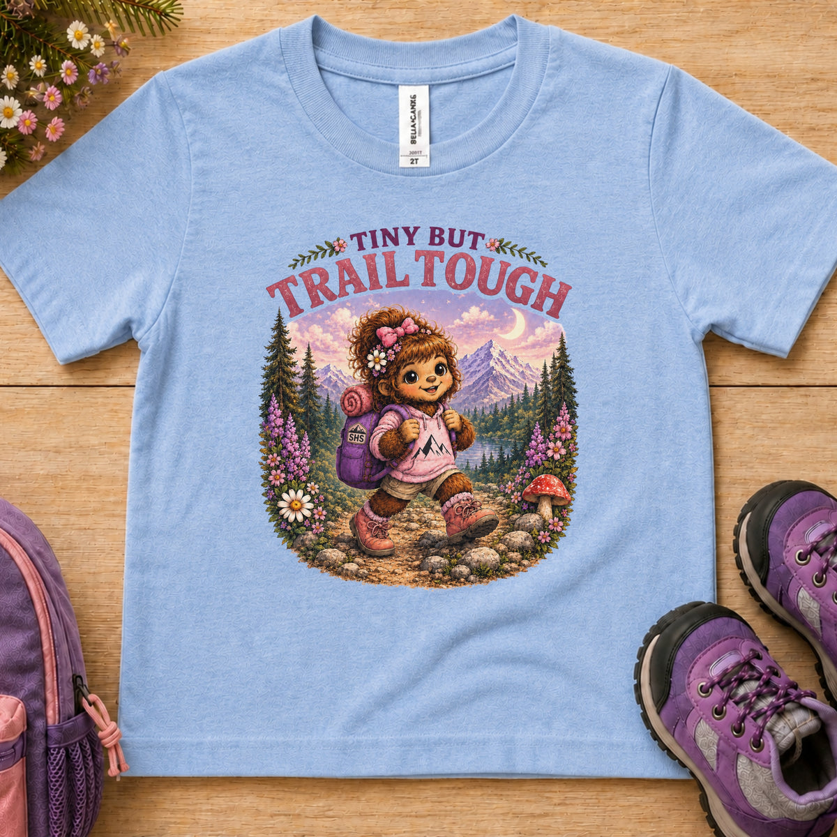 Tiny but Trail Tough Toddler Tee