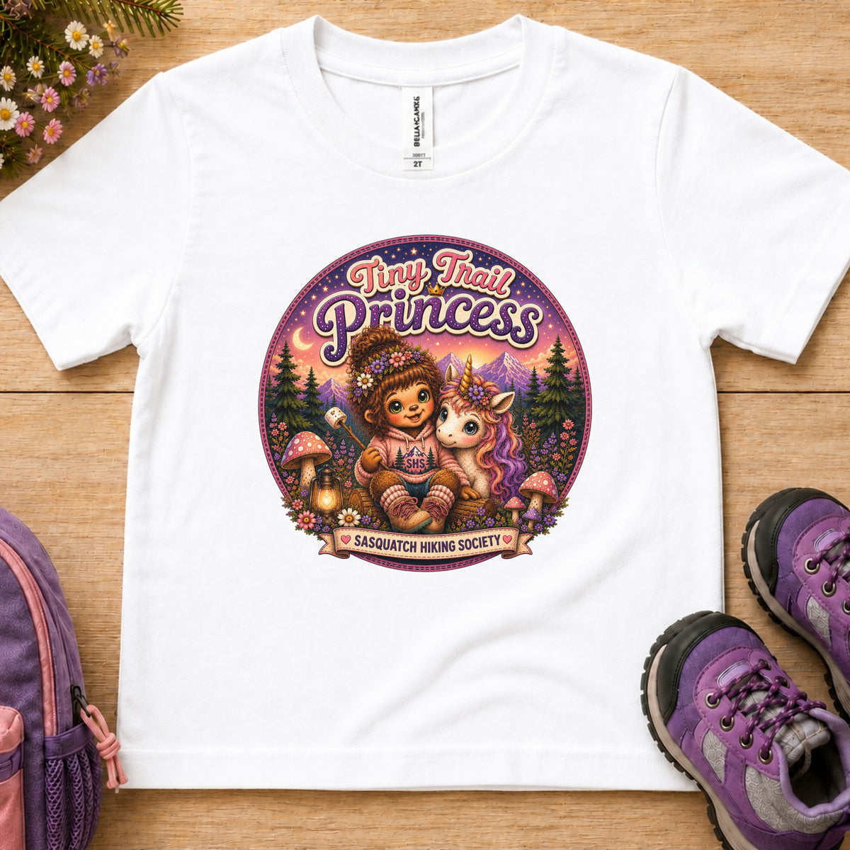 Tiny Trail Princess Toddler Tee