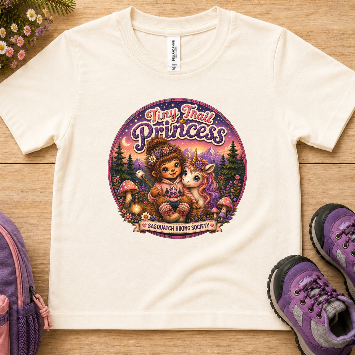 Tiny Trail Princess Toddler Tee