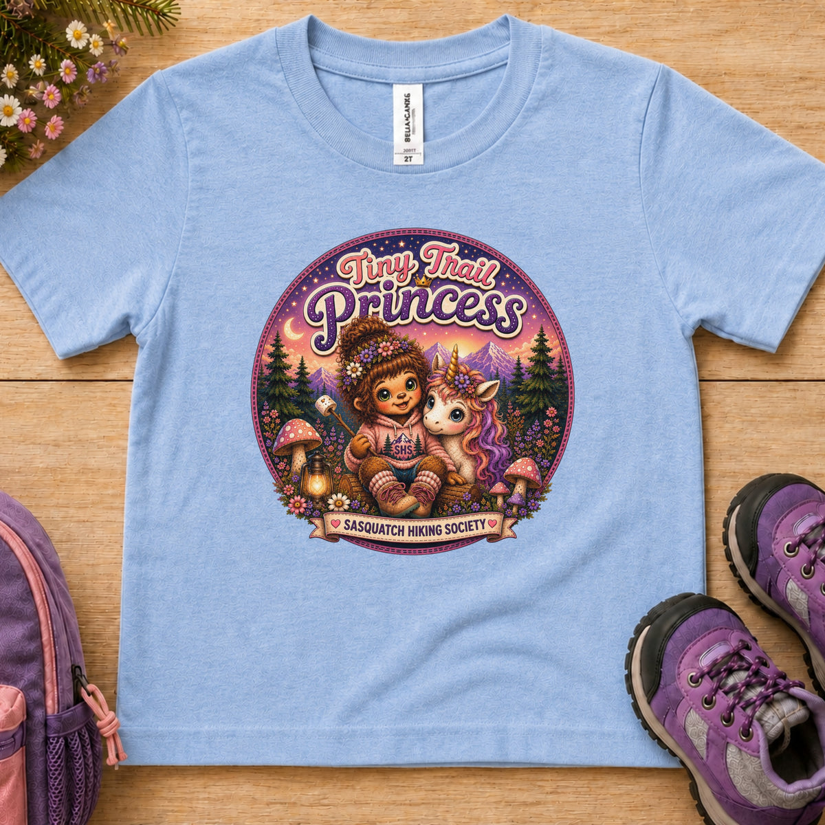 Tiny Trail Princess Toddler Tee