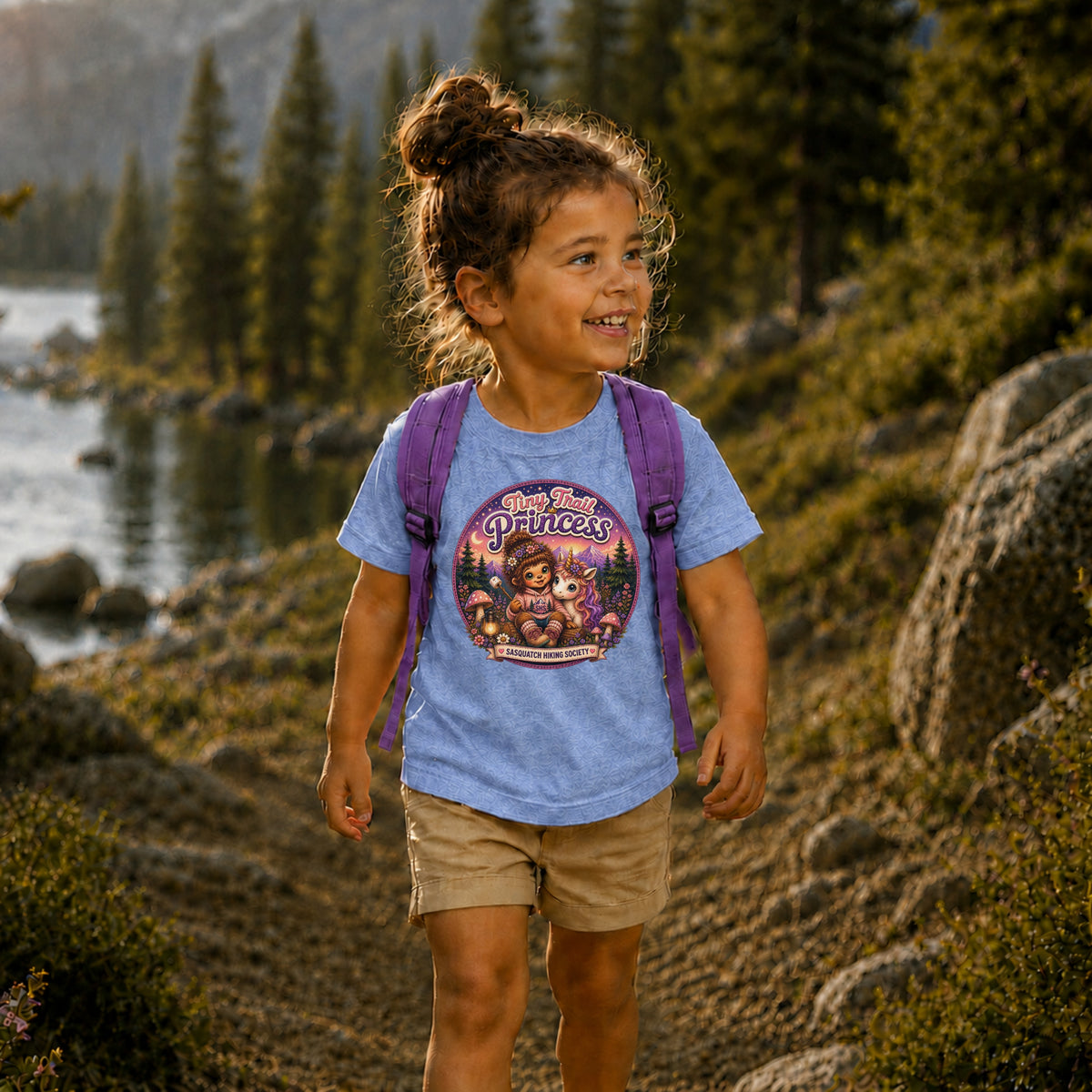 Tiny Trail Princess Toddler Tee