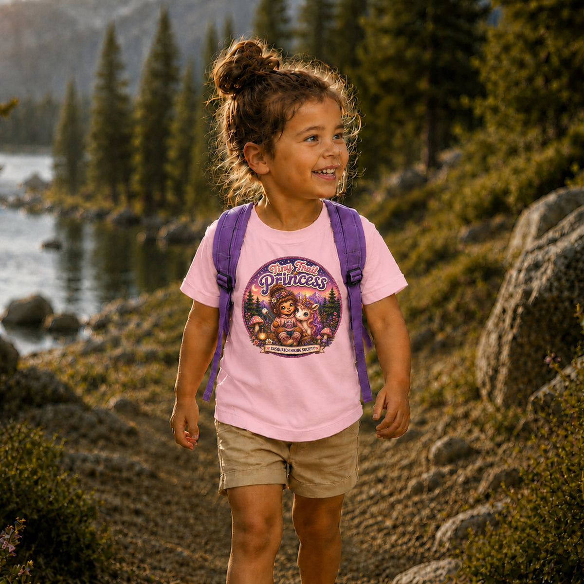 Tiny Trail Princess Toddler Tee