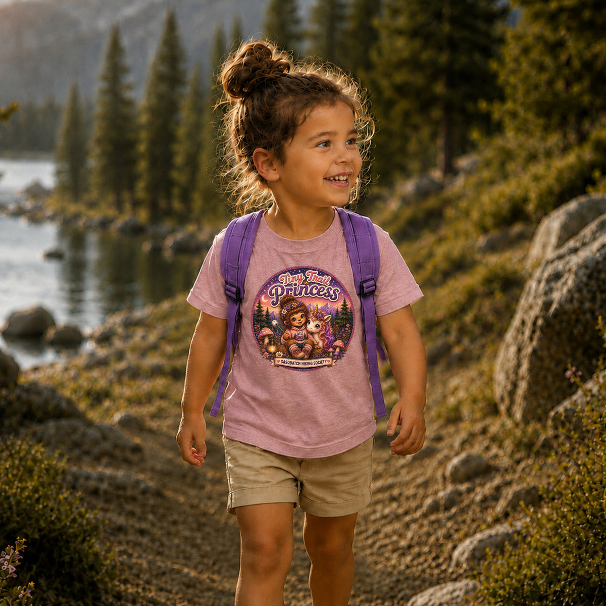 Tiny Trail Princess Toddler Tee